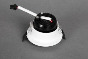 vit led spotlight inomhus