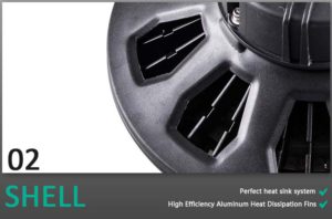 industrilampa led