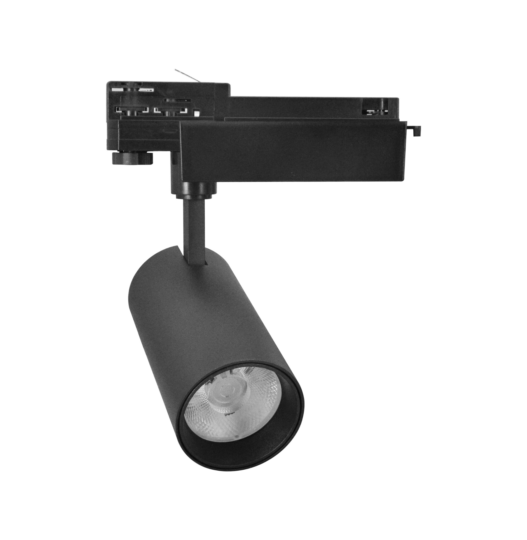 Svart Skenaspotlight 40W 4000K CRI 90