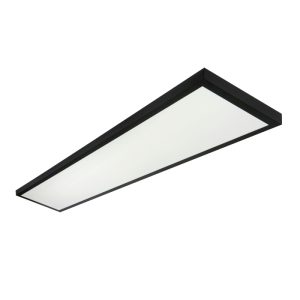 Svart LED-panel 30x120 UGR19 3CCT